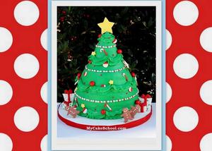 christmastreecake1