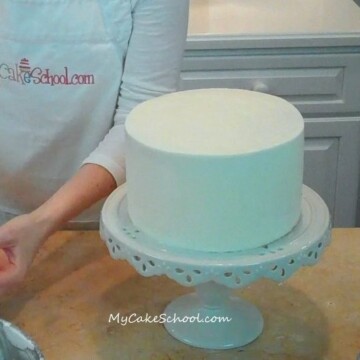 Hot Knife Method of Smoothing a Cake