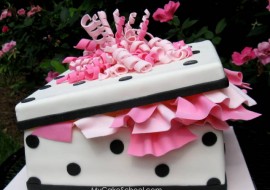 Learn to Make a Gift Cake! A Cake Decorating Video Tutorial by My Cake School!