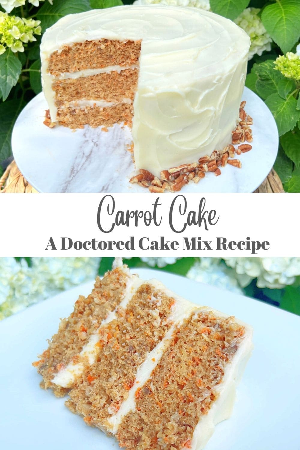 Carrot Cake- A Doctored Cake Mix
