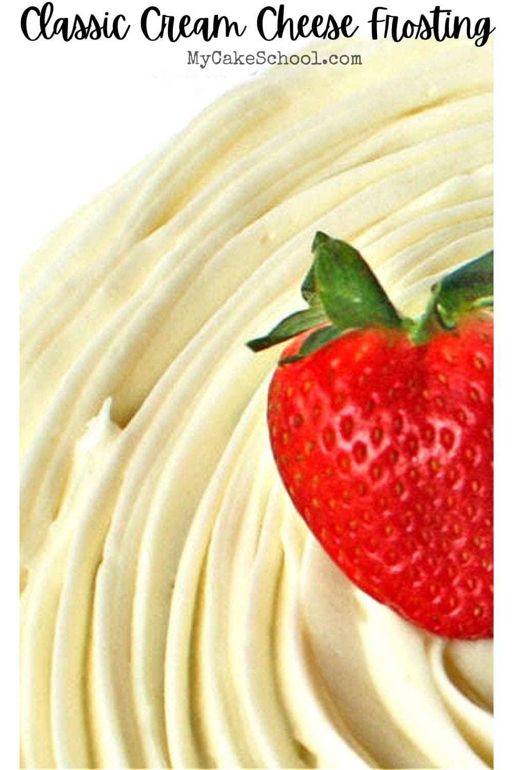 Cream Cheese Buttercream Frosting Recipe- My Cake School | My Cake School