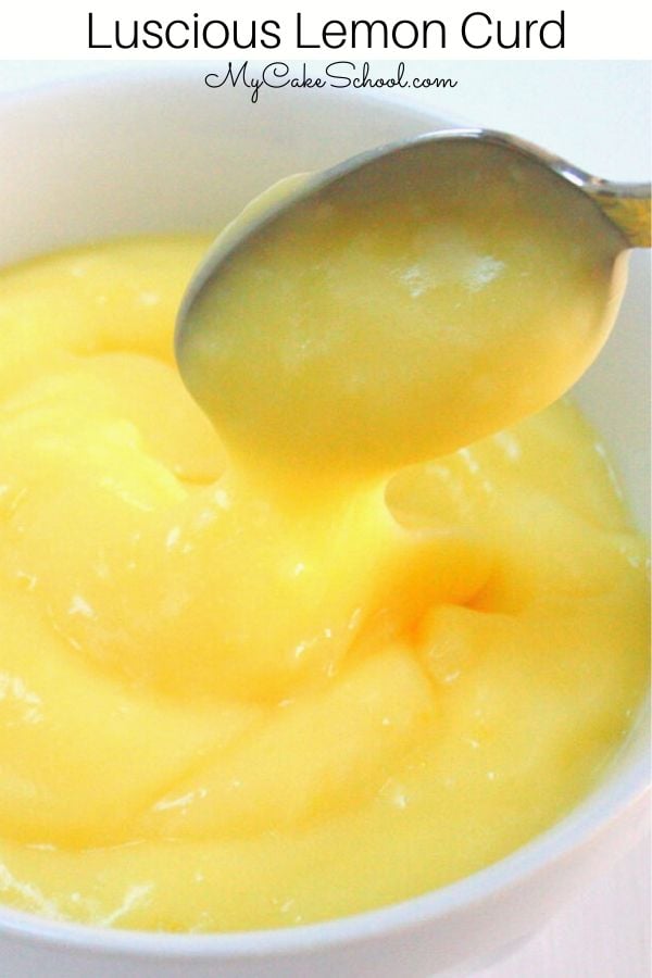 Easy and Delicious Lemon Curd Recipe- this makes an amazing lemon filling for cakes and cupcakes!