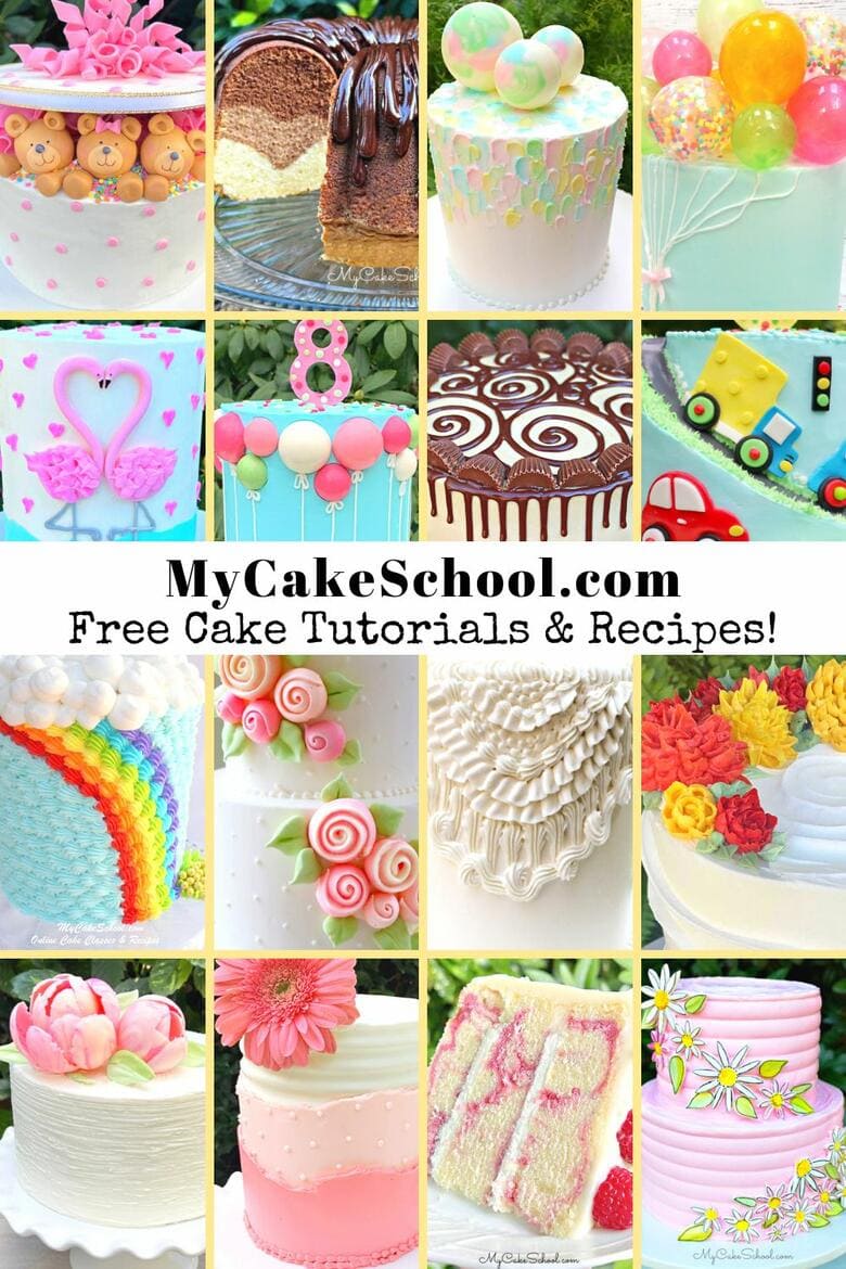 Free Cake Tutorials and Recipes- My Cake School