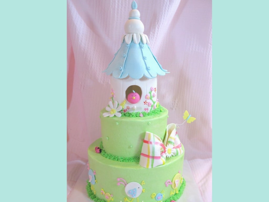 Birdhouse Cake Video Tutorial My Cake School