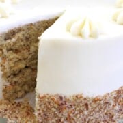 The BEST Classic Italian Cream Cake Recipe from Scratch- MyCakeSchool.com