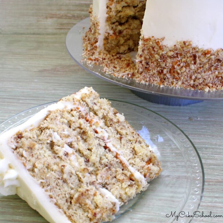 Italian Cream Cake (Scratch Recipe)