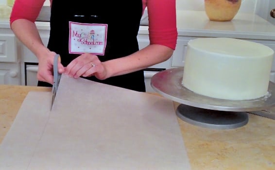 Learn to make a hat box cake with a frosted lid in this free My Cake School tutorial!