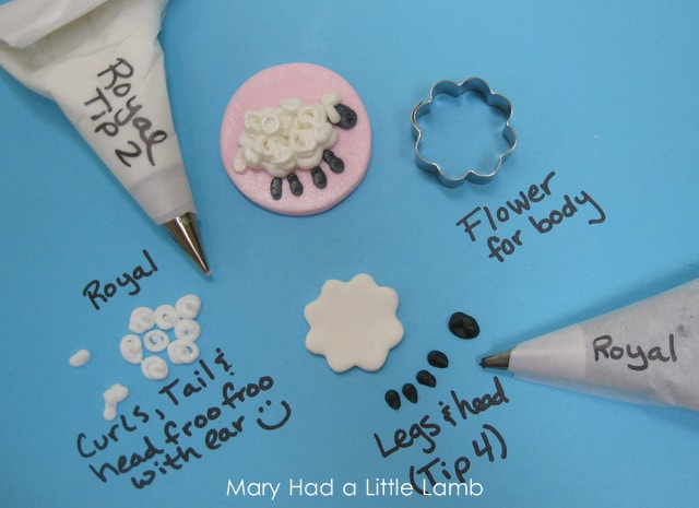 Adorable Nursery Rhyme Cupcake Tutorial by MyCakeSchool.com! Free Tutorial and perfect for baby showers!