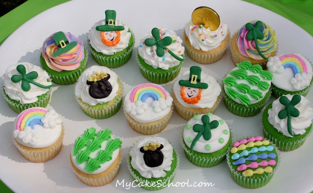 St. Patrick's Day Cupcakes!
