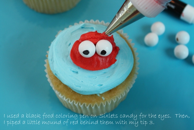 CUTE Beach Cupcake Tutorial by MyCakeSchool.com! Perfect for beach parties and pool parties! 