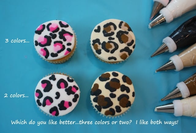 So fun! Learn how to create Leopard Cupcakes and Cupcake Toppers in this free MyCakeSchool.com cake video and blog tutorial!