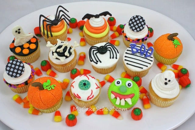 Halloween Cupcakes Tutorial