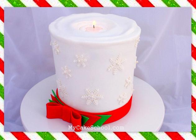 Learn to make a realistic candle cake in this My Cake School video tutorial!
