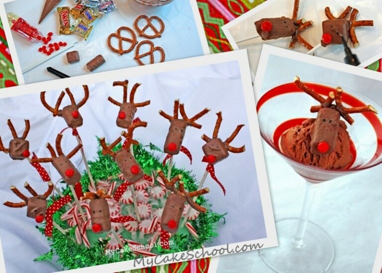 Reindeer Candy Bars & Cuteness
