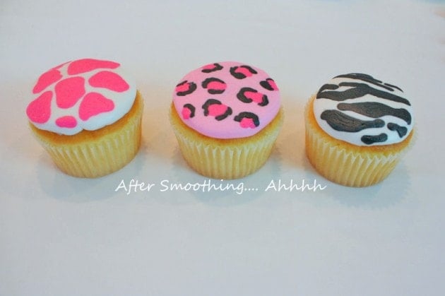 Wild About You! These adorable animal print cupcakes are perfect for Valentine's Day! Tutorial by MyCakeSchool.com!