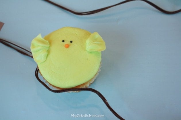 CUTE Buttercream Bird Cupcake Tutorial by MyCakeSchool.com!