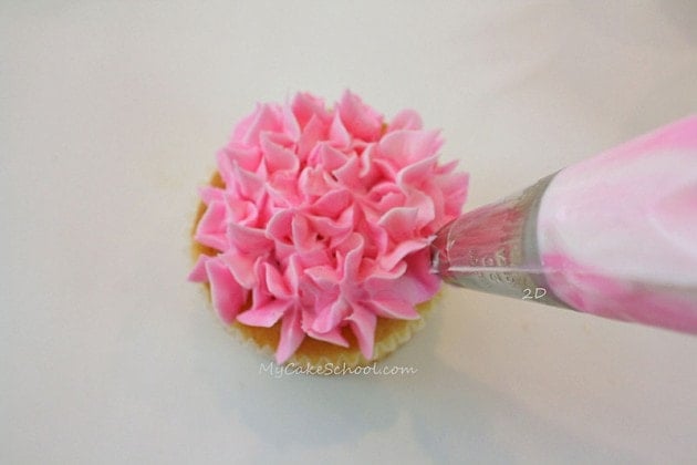 Learn how to make a gorgeous Buttercream Flower Bouquet as well as how to pipe buttercream flowers in this free tutorial by MyCakeSchool.com!