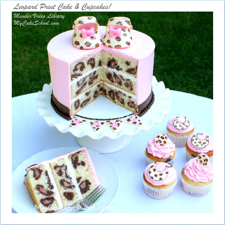 Leopard Print Baby Shower Pattern on the Inside! Video