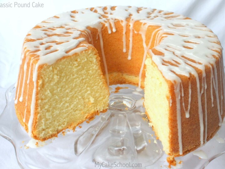 Classic Pound Cake Recipe By My Cake School My Cake School