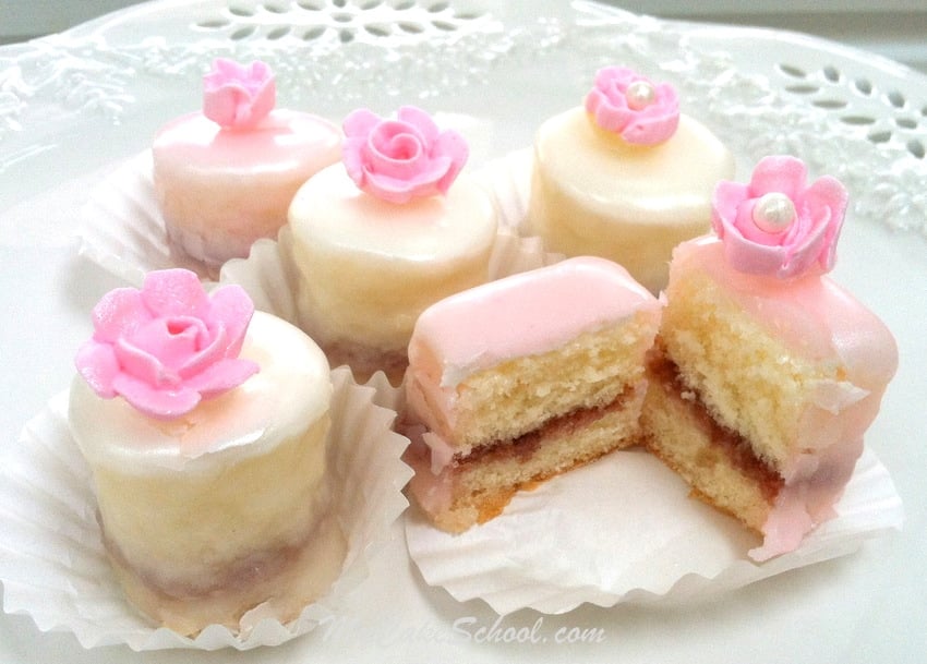 Perfect Petit Four Glaze Recipe by MyCakeSchool.com