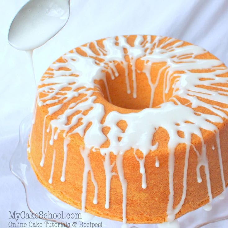 Simple Vanilla Glaze for Pound Cakes