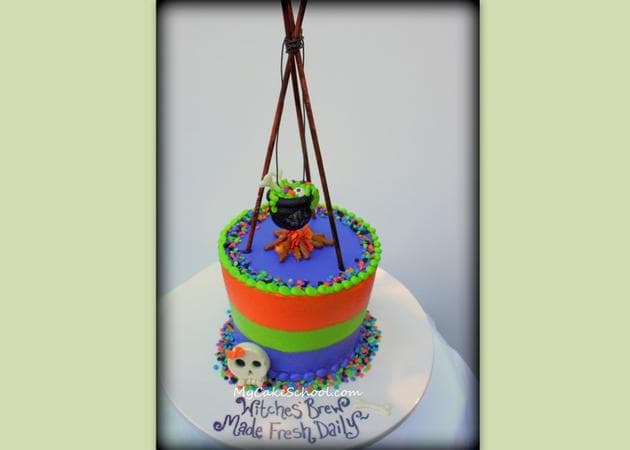 Witchy Brew A Cake Decorating Blog Tutorial My Cake School
