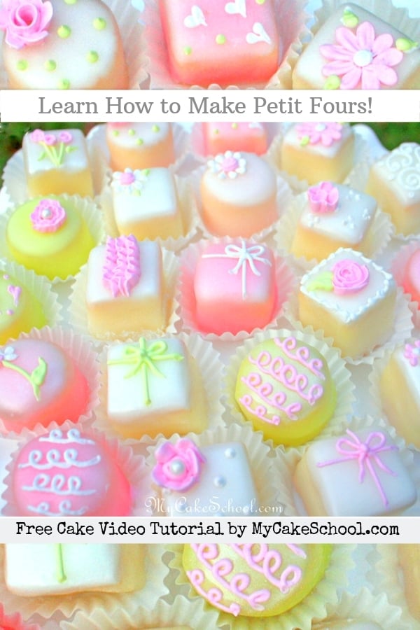 Learn How to Make Petit Fours the Easy Way