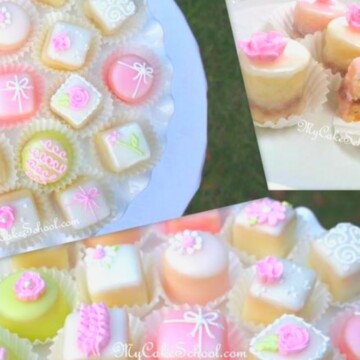 Learn How to Make Easy Petit Fours in this Free Cake Video Tutorial