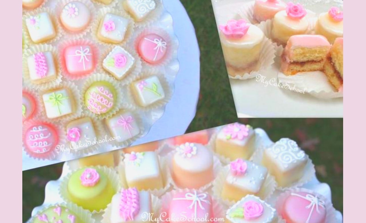 Petit Four Glaze Recipe - My Cake School