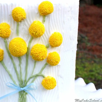 Sweet Bouquet of Billy Balls! Free Cake Tutorial by My Cake School!