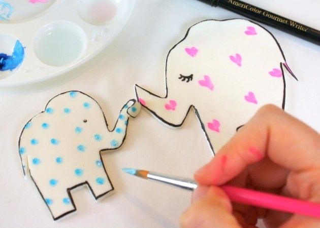 Love You Bunches! Sweet Elephant Cake {free} Tutorial by MyCakeSchool.com! Online Cake Decorating Tutorials & Recipes! 