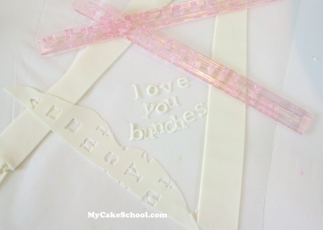 Love You Bunches! Sweet Elephant Cake {free} Tutorial by MyCakeSchool.com! Online Cake Decorating Tutorials & Recipes! 