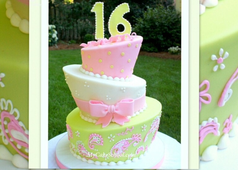Topsy Turvy Cake- Free Cake Video