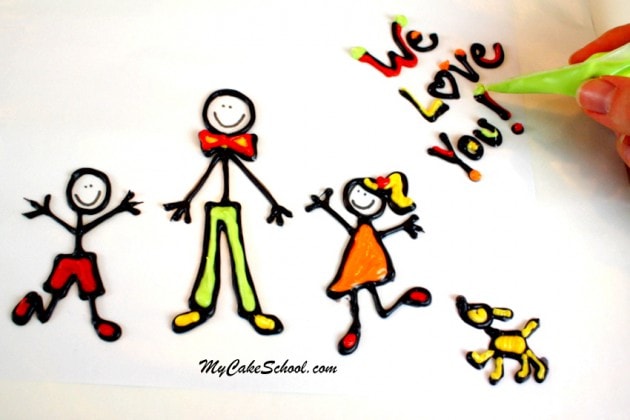 CUTE Father's Day Blog Tutorial by MyCakeSchool.com!