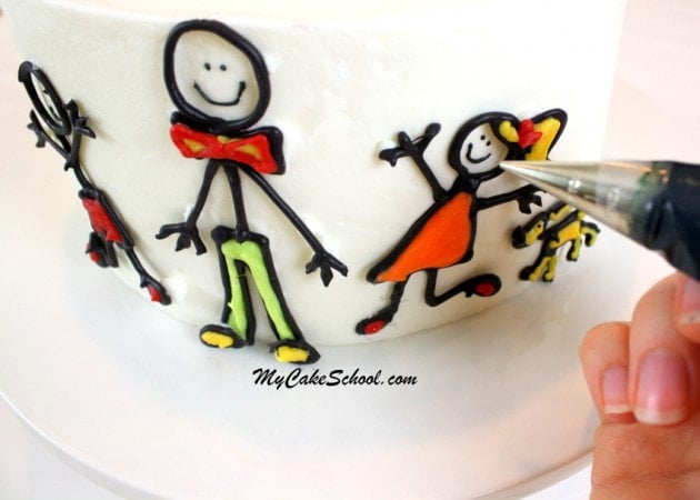 CUTE Father's Day Blog Tutorial by MyCakeSchool.com!