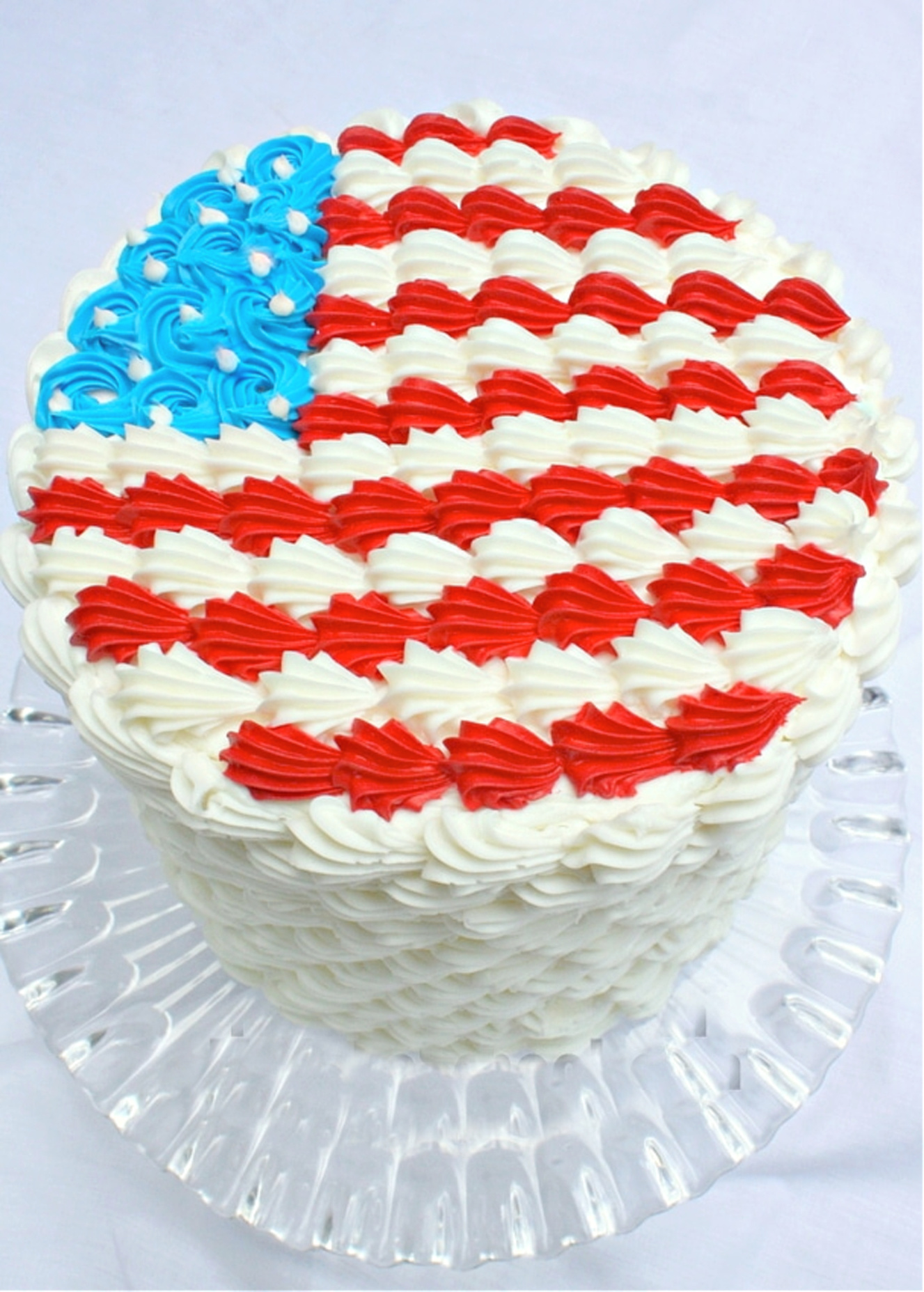 Fourth of July Cake and Cupcakes! Blog Tutorial - My Cake School