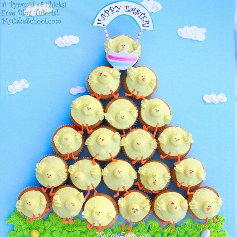 Easter Chick Cupcakes