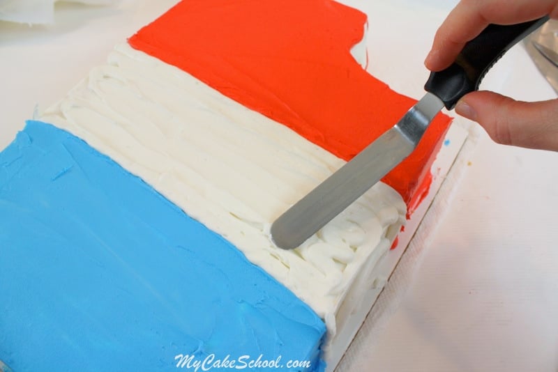 Awesome Popsicle Cake Tutorial by MyCakeSchool.com! This is such a quick and easy design- perfect for summertime! MyCakeSchool.com Online Cake Classes & Recipes!