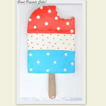 Learn how to make a Popsicle Cake in this MyCakeSchool.com free cake decorating tutorial!