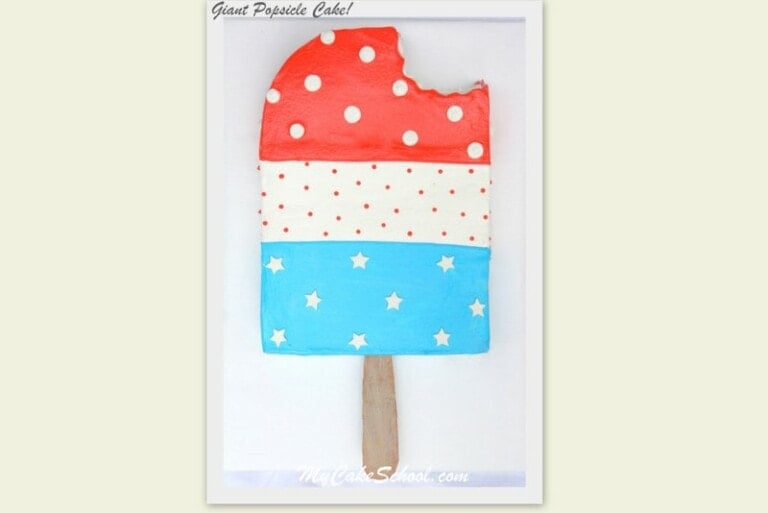 Popsicle Cake Tutorial!~ Fun Fourth Blog Tutorial