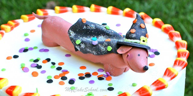 Happy Halloweenie!~ Member Video Library~ MyCakeSchool.com