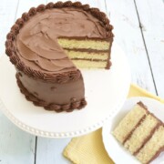 The BEST Yellow Cake from Scratch