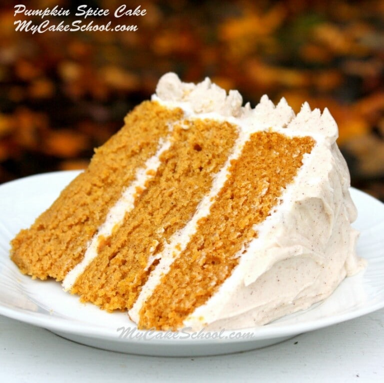 Pumpkin Spice Cake~ {Scratch Recipe}