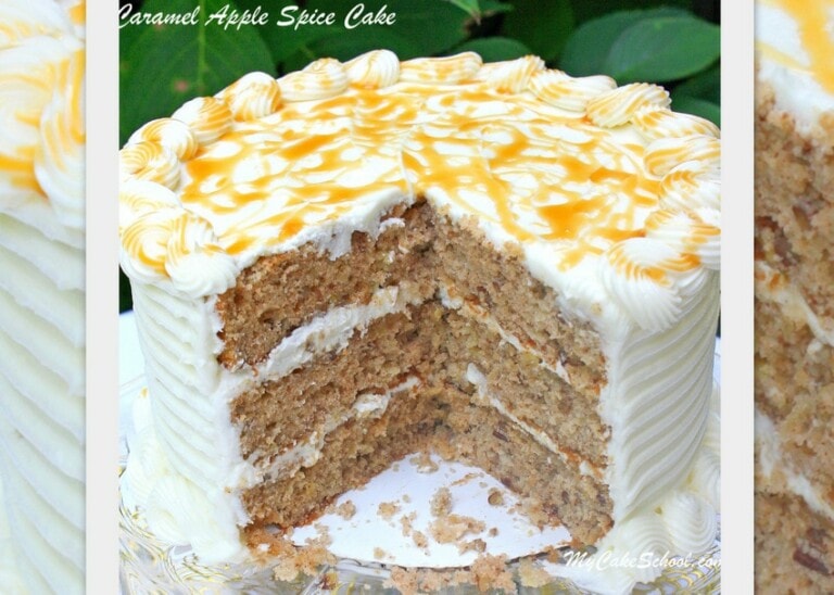 Caramel Apple Spice Cake Recipe