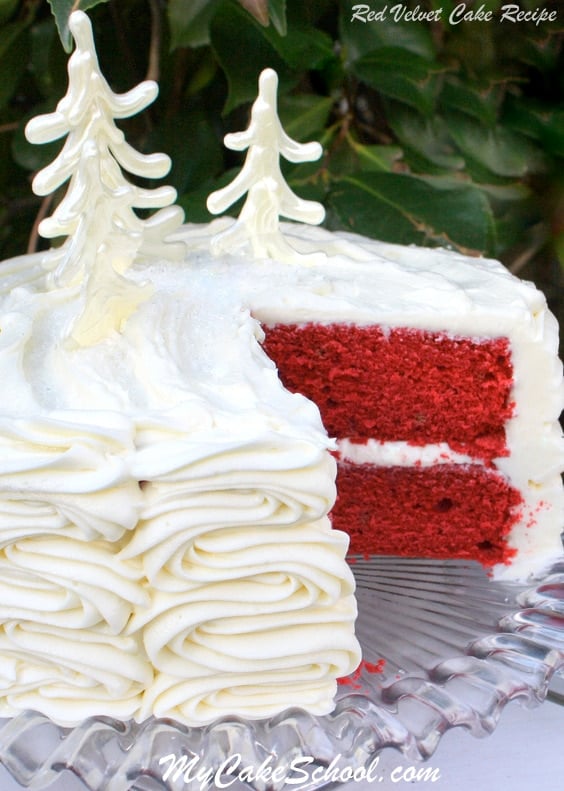 DELICIOUS Scratch Red Velvet Cake Recipe by MyCakeSchool.com