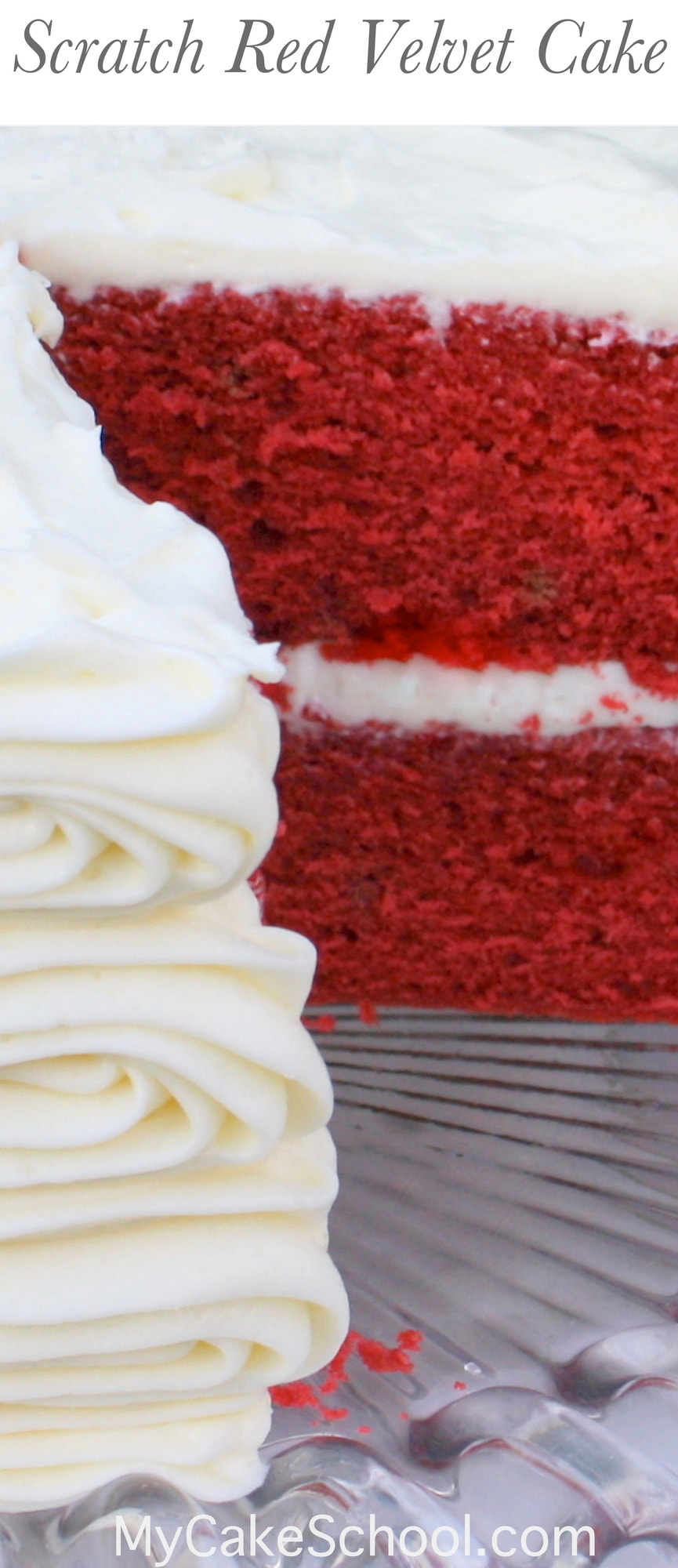 Classic Red Velvet Cake from Scratch My Cake School