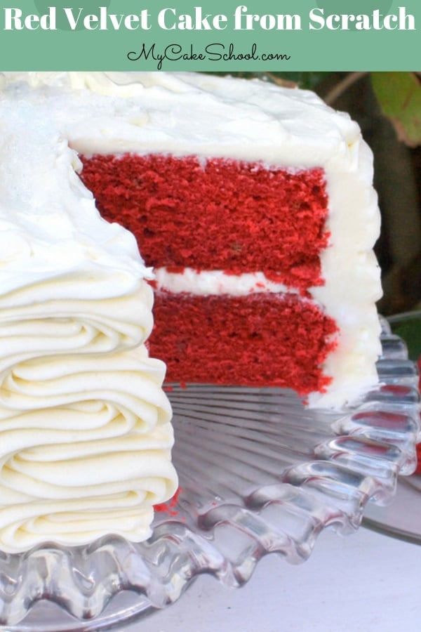 Red Velvet Cake Recipe from Scratch- Super moist and delicious!