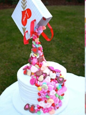 Candy Pour Cake