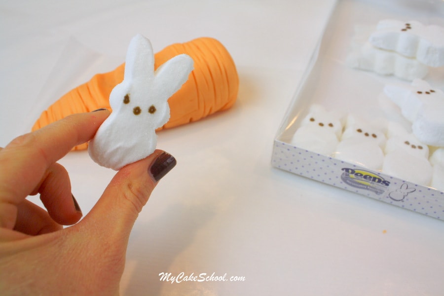 "Rolling with My Peeps!" Cake topper tutorial by MyCakeSchool.com