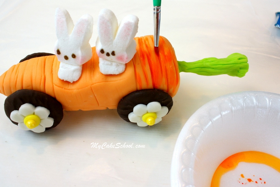 "Rolling with My Peeps!" Cake topper tutorial by MyCakeSchool.com